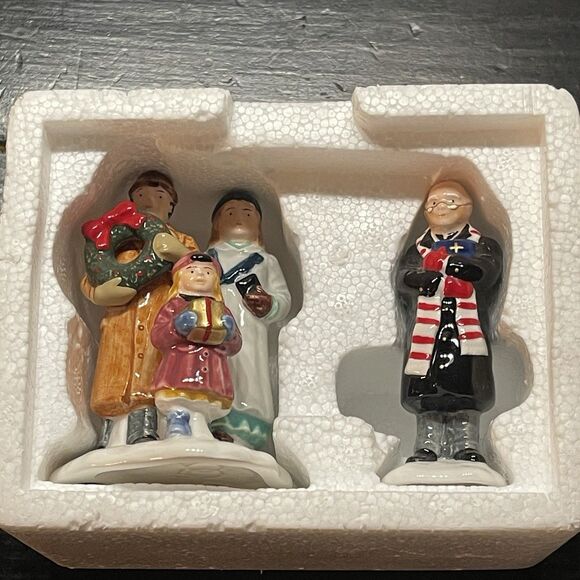 Dept 56 Original Snow Village "Going to the Chapel" RETIRED, #5476-3 set of 2 - Picture 6 of 10
